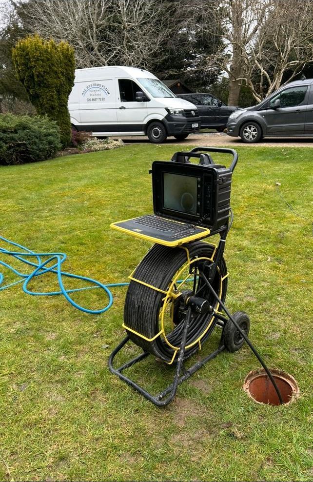 CCTV drainage survey equipment and van
